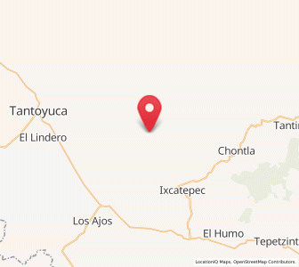 Map of El Rincón, Veracruz