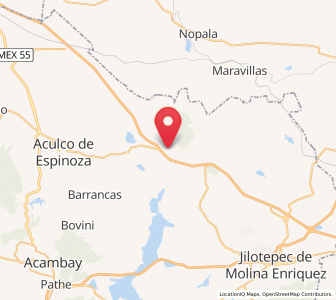 Map of El Rosal, México
