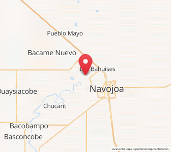 Map of El Siviral (Jigica), Sonora