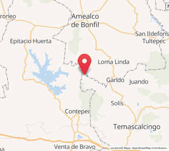 Map of El Tejocote (La Loma), México