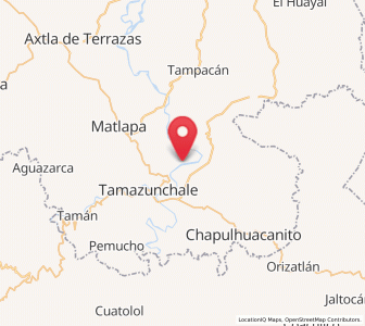 Map of El Tepetate, San Luis Potosí
