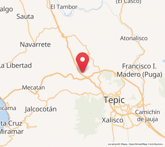 Map of El Trapichillo, Nayarit