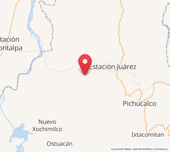Map of El Triunfo 2da. Sección, Chiapas