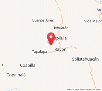 Map of El Triunfo, Chiapas