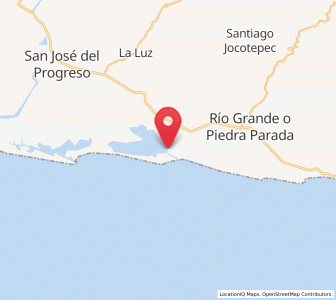 Map of El Zapotalito, Oaxaca