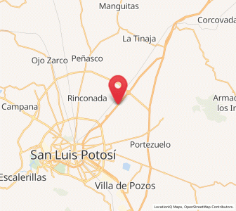 Map of Enrique Estrada, San Luis Potosí