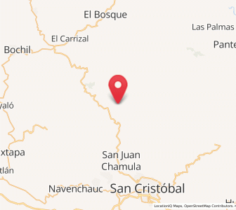 Map of Epalchén, Chiapas