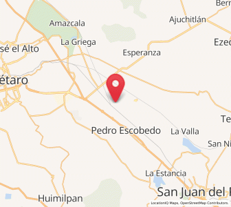 Map of Epigmenio González, Querétaro