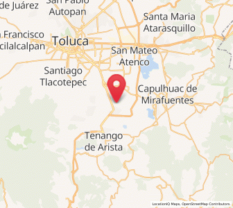 Map of Ex-Rancho San Dimas, México
