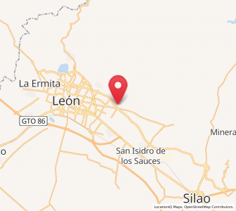 Map of Fraccionamiento Paraíso Real, Guanajuato
