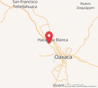 Map of Fraccionamiento Real Santa María, Oaxaca