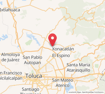 Map of Fraccionamiento Rinconada del Valle, México