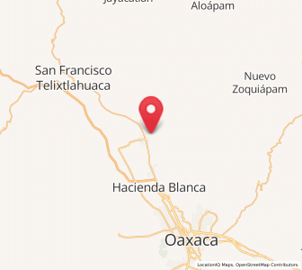 Map of Fraccionamiento San Miguel, Oaxaca