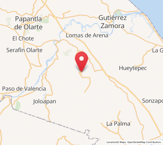 Map of Francisco I. Madero, Veracruz