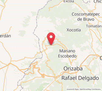 Map of Frijolillo, Veracruz