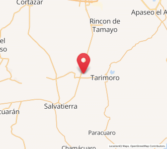 Map of Galerade Panales, Guanajuato