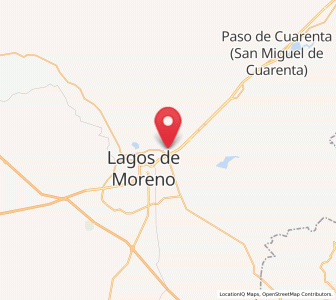 Map of Granadillas (La Colonia), Jalisco
