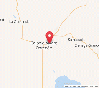 Map of Granjas el Venado, Chihuahua
