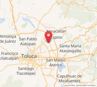 Map of Guadalupe Totoltepec, México