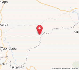 Map of Guayal, Tabasco