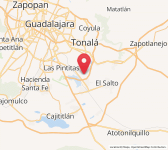 Map of Hacienda Vieja del Castillo (Castillo Viejo), Jalisco
