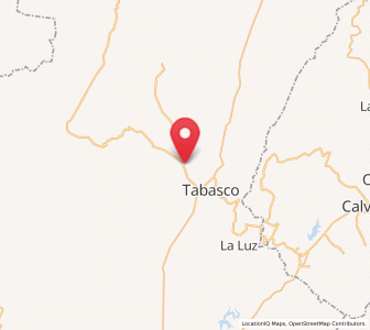Map of Huiscolco, Zacatecas