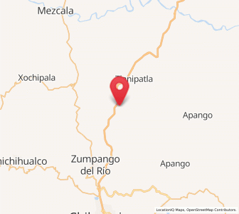 Map of Huitziltepec, Guerrero