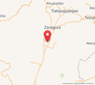 Map of Huitzitzilapan, Puebla