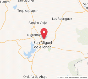 Map of Insurgentes, Guanajuato