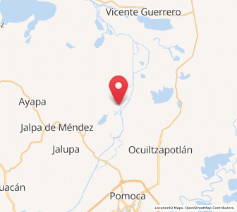 Map of Isla Guadalupe, Tabasco
