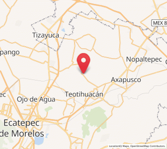 Map of Ixtlahuaca, México