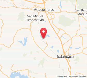Map of Jalpa de Dolores, México