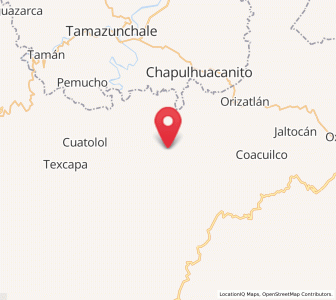 Map of Jalpa, Hidalgo