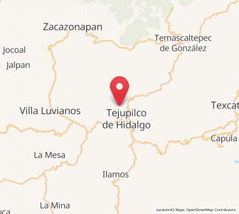 Map of Jalpan (Jalpan San Simón), México