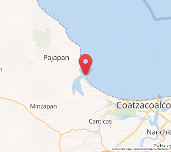 Map of Jicacal, Veracruz