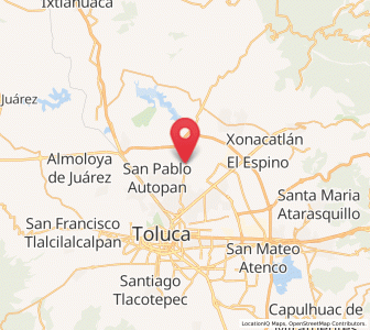 Map of Jicaltepec Cuexcontitlán, México