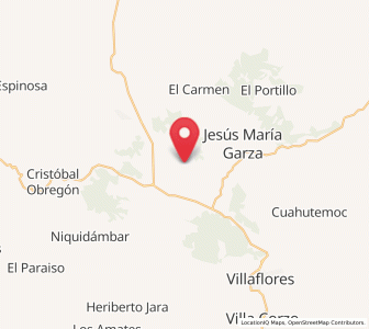 Map of Joaquín Miguel Gutiérrez, Chiapas