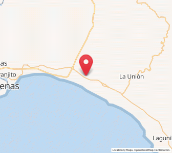 Map of Joluta, Guerrero