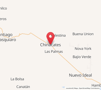 Map of José María Morelos, Durango