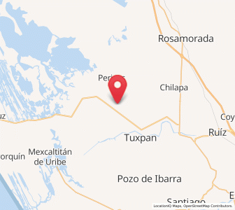 Map of La Boquita, Nayarit