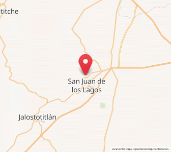 Map of La Calera [Fraccionamiento], Jalisco
