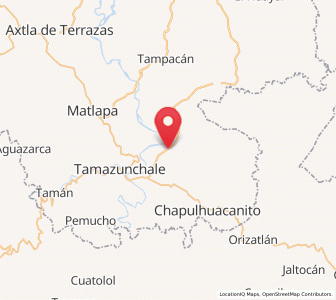Map of La Cichilla, San Luis Potosí