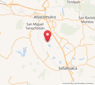 Map of La Concepción de los Baños, México