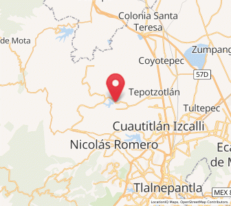 Map of La Concepción, México