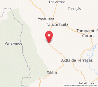 Map of La Escalera, San Luis Potosí