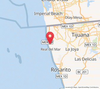 Map of La Esperanza [Granjas Familiares], Baja California