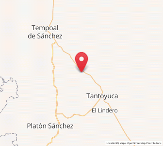 Map of La Estanzuela, Veracruz