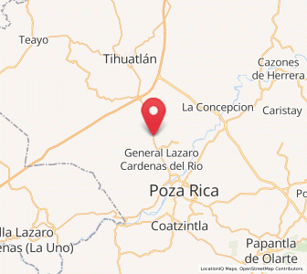 Map of La Isla Km 10, Veracruz