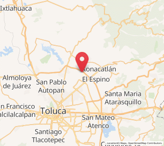 Map of La Joya, México