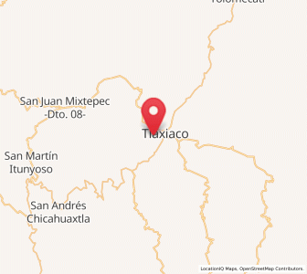 Map of La Lobera, Oaxaca